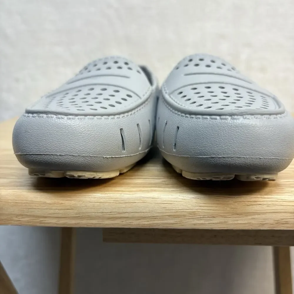 Floafers Loafer Water Shoes Mens Country Club Driver Gray Slip On Loafer Size 9